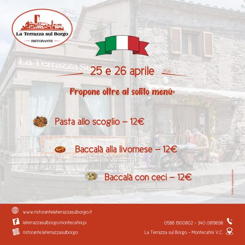 La Terrazza sul Borgo Montecatini VC – pasquetta